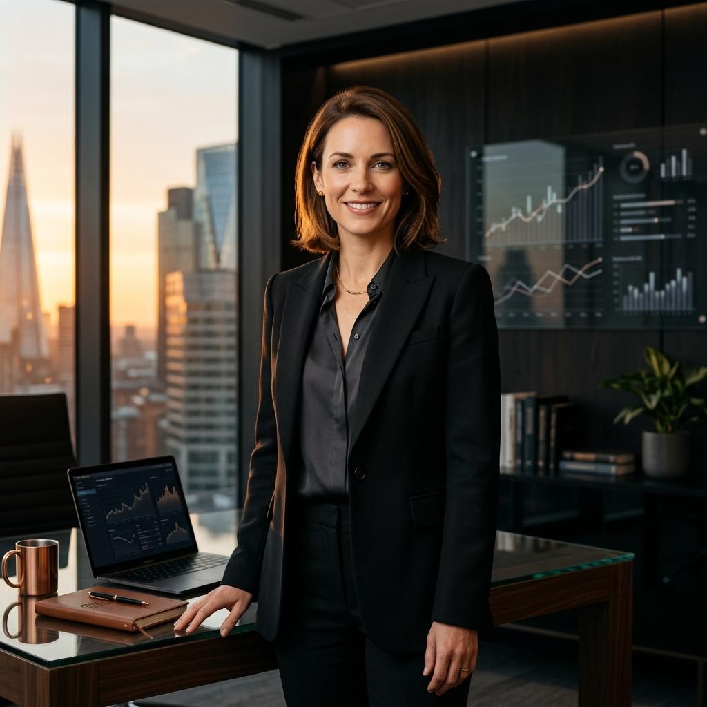 Lena Eklund, grundare inom finansiell teknik